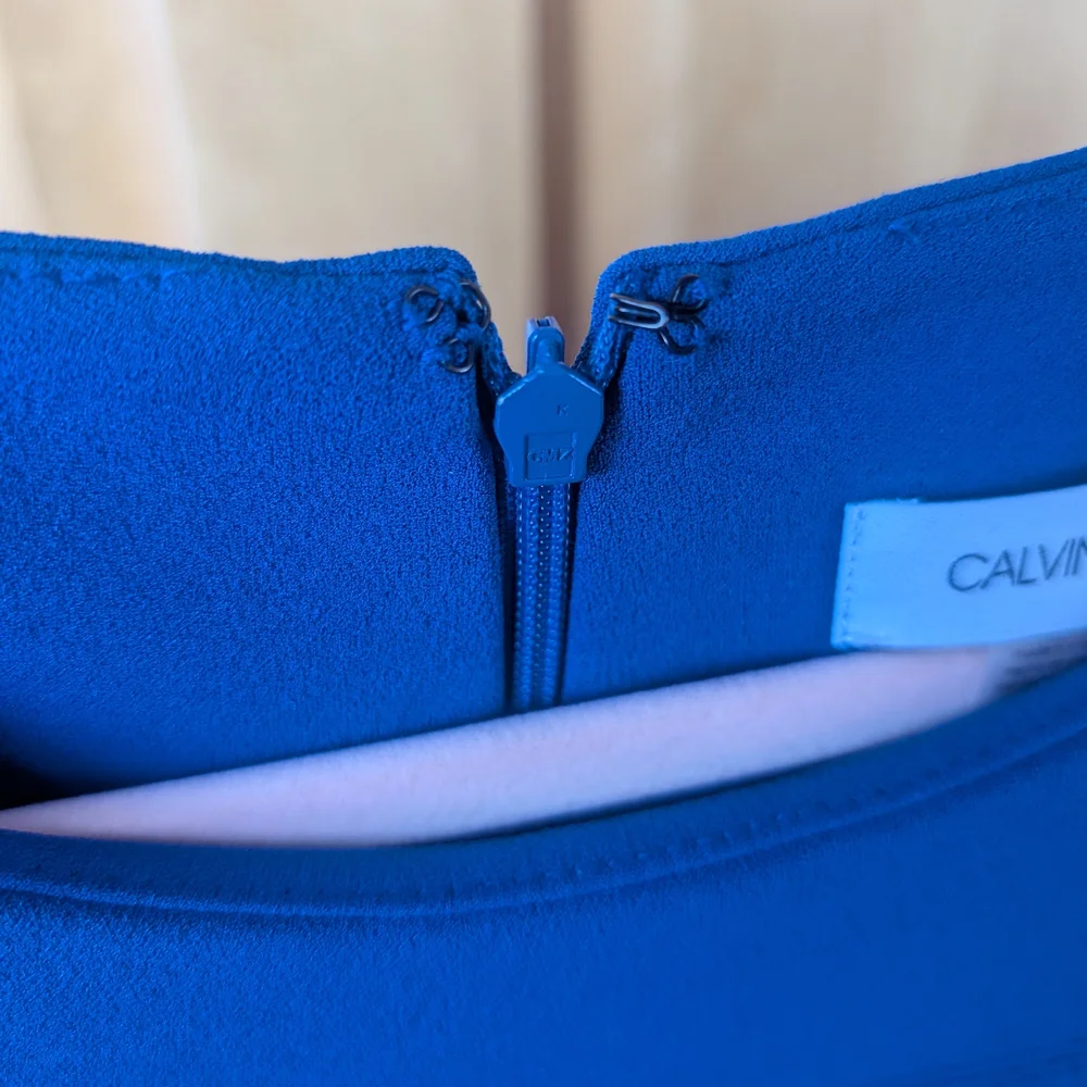 Calvin Klein Cobalt Blue Midi Dress - Picture 6 of 8